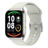 Reloj Haylou Smart Watch 2 Pro 1,85'' Plateado Gris Vdgmrs