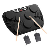 Konix Juego De Bateria Electronica, Kit De Bateria Electrica