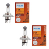 Lampada Off Roads H4 12v 90/100 W Philips Par Super Potencia