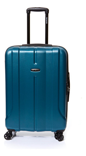 Mala De Viagem Fiero 2.0 Tamanho Médio Samsonite Cor Azul Lisa