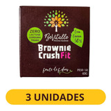 Brownie Bevitalle Fit 50% Cacau 100% Integral 3 Unidades 