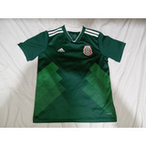 Jersey Selección Mexicana 2018 Original Para Niño T-m