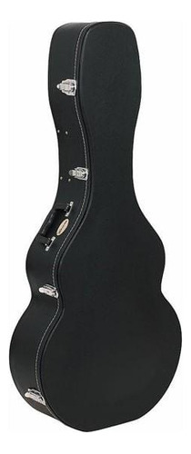 Case Rockcase Para Guitarra Jumbo Rc10624bct/4 Color Negro