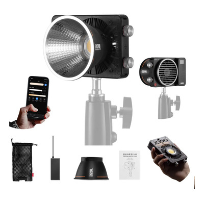 Luz Led De Vídeo Zhiyun Molus X100, 100 W, 2700 K ~ 6500 K,