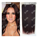 Cabelo Alongamento Tic Tac 60cm Cor 2/99 Castanho Vermelho