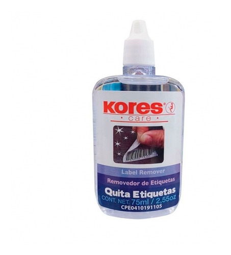 Quita Etiquetas De 75 Ml Kores 