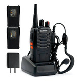 Handy Baofeng Bf888s Uhf Vox 16 Ch Manos Libres + Bat Extra Color Negro Variantes: Unico