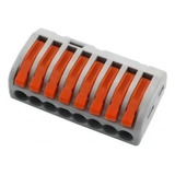 50 Pçs Conector Borne Emenda 8 Fios - Modelo Pct-218