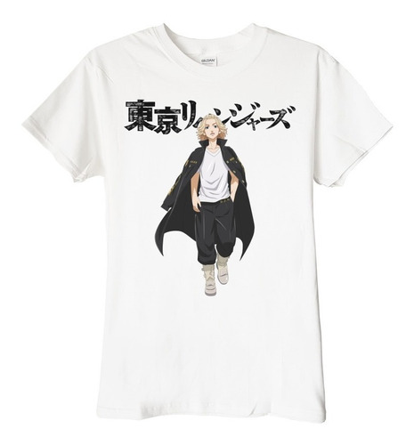 Polera Tokyo Revengers Mikey Logo Anime Poleradicto