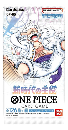One Piece Tcg: Awakening Of The New Era Op 05 Sobre Japones