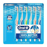 Oral-b Crossaction Compact Toothbrush, Soft, 6 Count