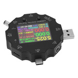 Voltímetro Con Pantalla Digital Dc Usb Tester, Control Remot