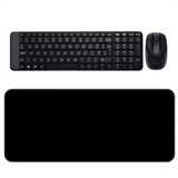 Combo Inalámbrico Logitech Mk220 + Alfombrilla Xl (80x30cm)