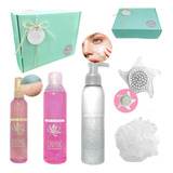 Kit Caja Set Regalo Box Mujer Relax Rosas Spa Aroma Zen N85