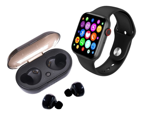 Kit Smart Watch Relógio Digital + Fone Sem Fio Bluetooth V5