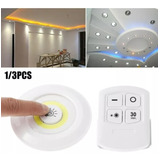 Lampara Luz Led A Pilas C/ Remoto 2 Intensidades Sin Cables