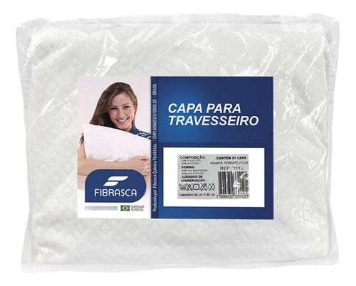Capa Impermeável De Travesseiro Antirrefluxo 80x60 Premium