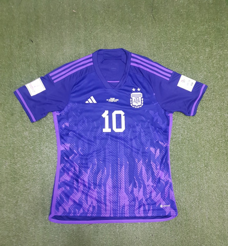 Camiseta Alternativa Selección Argentina 2022, Messi 10 Xl