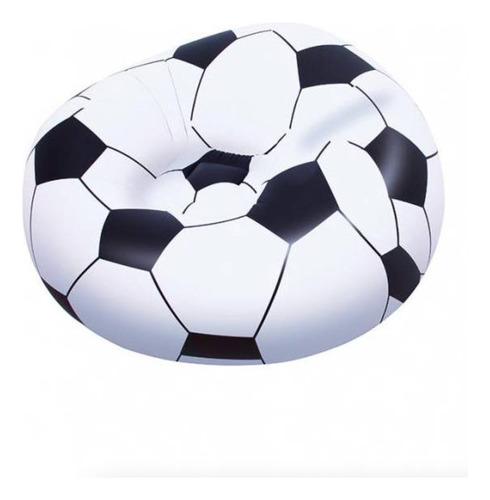 Sillon Puff Inflable Individual Interior Exterior Futbol