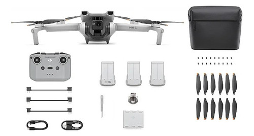 Drone Dji Mini 3 Fly More Combo Câmera 4k 3 Baterias Fcc