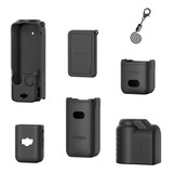 Funda De Silicona Para Dji Osmo Pocket 3, Tapa Lente Carcasa