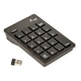 Mini Teclado Numérico Usb Sem Fio Alcance De Até 10 Metros