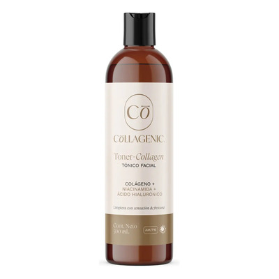 Tónico Facial Hidratante Ácido Hialuronico Y Niacinamida 500ml | COLLAGENIC | Meses sin interés