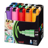 11 Posca Pc -8k Markers Marcadores Plumones 15 Colors