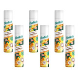 Shampoo En Seco Batiste Tropical Coco 200ml Pack X6 Unidades