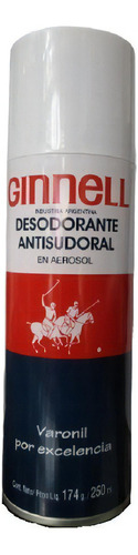 Ginnell Desodorante Antisudoral En Aerosol
