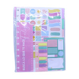 Organizador Separador Cuaderno  Hojas Movibles Discos Loops 