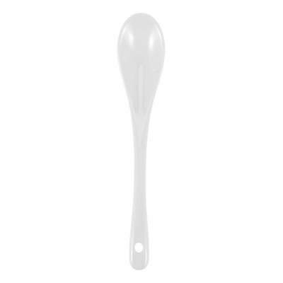 5 Cucharas De Porcelana Blanca Para Huevos, Cucharas De Café