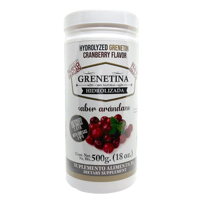 Pretty Bee Grenetina Hidrolizada Sabor Arándano 100% Natural 500 Grs | MercadoLibre