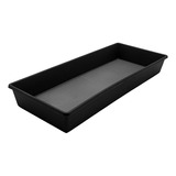 Organizador De Gavetas Multiuso Com Silicone Modular Preto