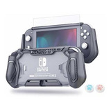 Estuche Protector Para Nintendo Switch Lite Color Gris