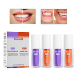 Kit De Pasta De Dientes Correctora Purple V34, Co