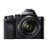  Sony Alpha 7 28-70mm Oss Kit Ilce-7k Mirrorless Cor  Preto