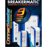 Protector De Voltaje Breakermatic Multitoma Connect Master