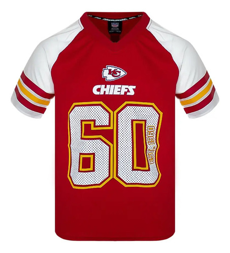 Playera Deportiva Nfl Caballero Kansas City Chiefs Oficial | Envío gratis