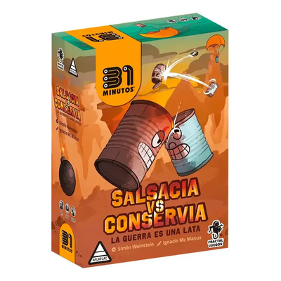 Salsacia Vs Conservia - Juego De Mesa Español Fractal