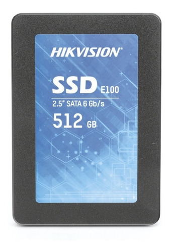 Disco Sólido Interno Hikvision E100 Series Ssd 512gb Vdgmrs