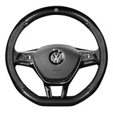Funda De Volante De Fibra De Carbono Para Volkswagen 38cm