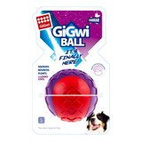 Pelota Talla L Squeaker Gigwi Para Perro | Mundozoo Color Lila/rojo