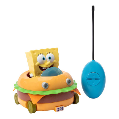 Bob Esponja Patty Wagon Juguete Control Remoto Naranja Claro Nickelodeon | Envío gratis