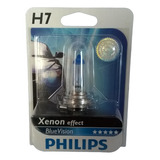 Lampara Philips H7 Blue Vision - 12volts/55w - 4000k