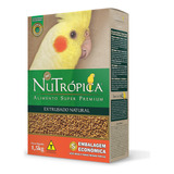 Nutrópica  Calopsita Natural  1,5kg Embalagem Economica