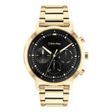 Reloj Para Hombre Calvin Klein Gauge 25200065 Dorado