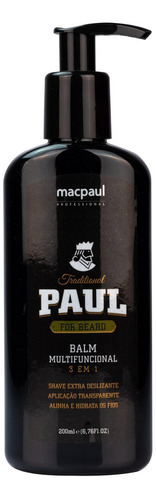 Balm Multifuncional Linha Traditional Paul Macpaul - 200ml