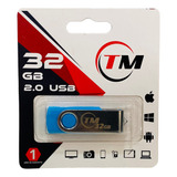 Memoria Usb 32 Gb Vel. Escritura De 2.0 14 Mb/s De Lectura