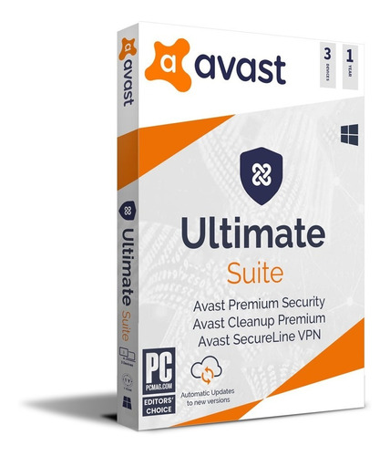 Avast Ultimate Suite - Licencia Por 1 Año 5 Dispositivos